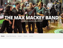 Tablet Screenshot of maxmackey.com
